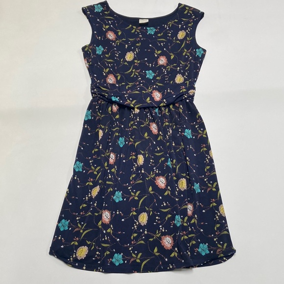 Kaileigh Dresses & Skirts - Kaileigh Blue Floral Sleeveless Dress